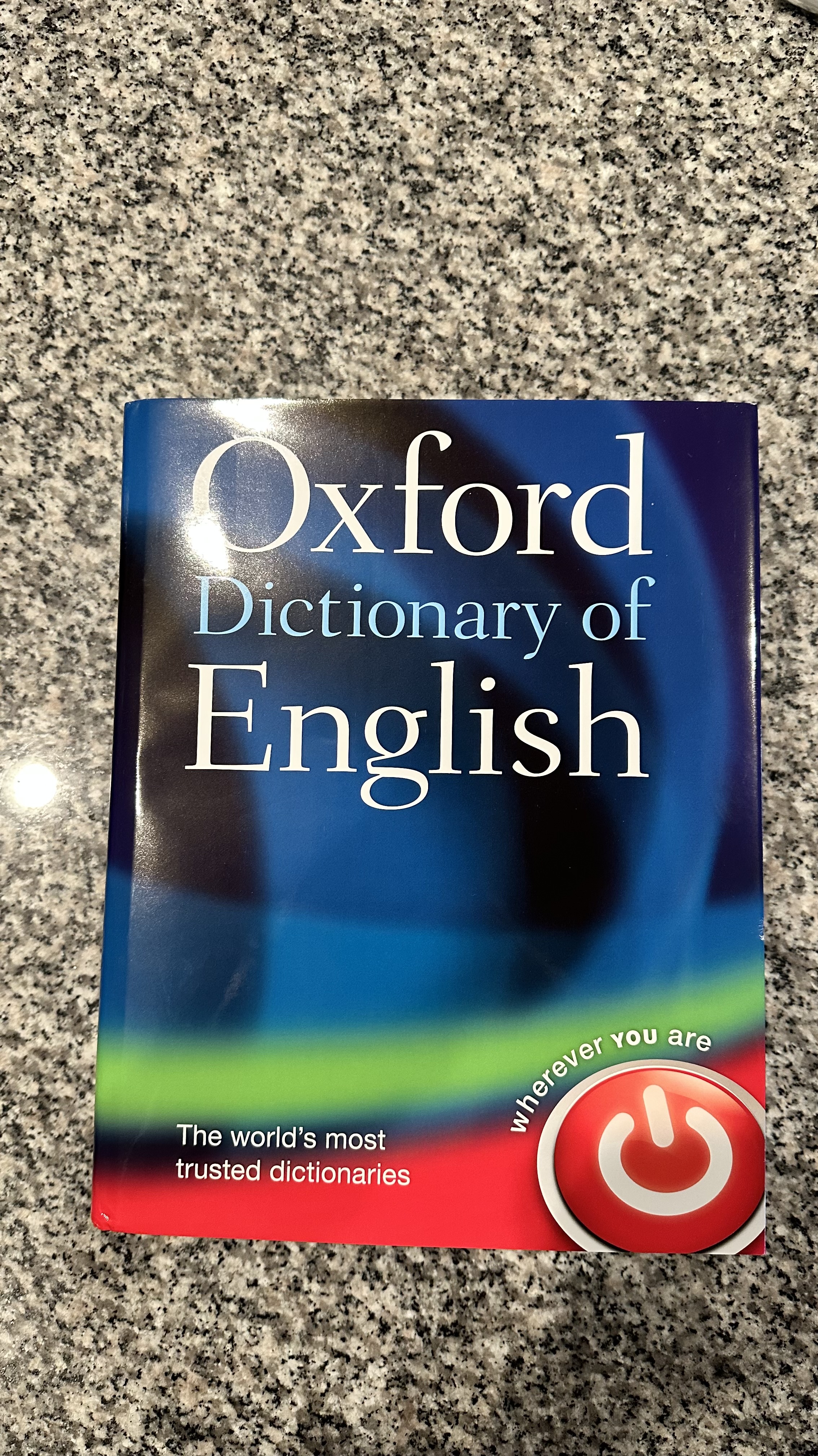Watch Hardcover Oxford Dictionary of English on Amazon Live